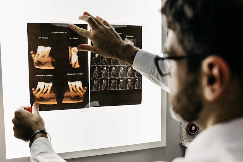 Patient receiving personalized dental care